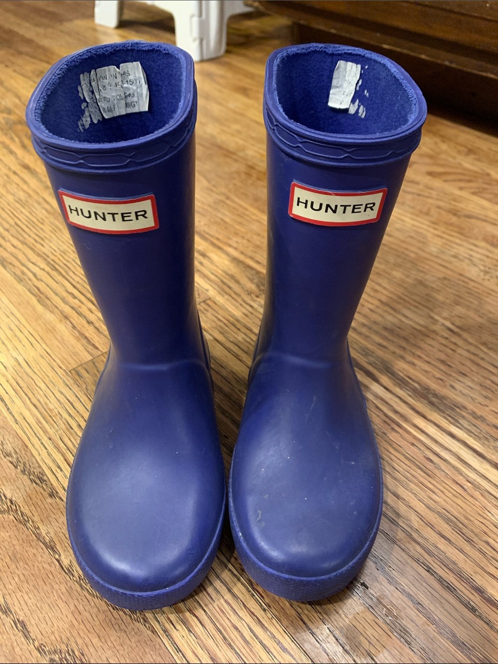 Hunter Kids Rain Boots in Royal Blue